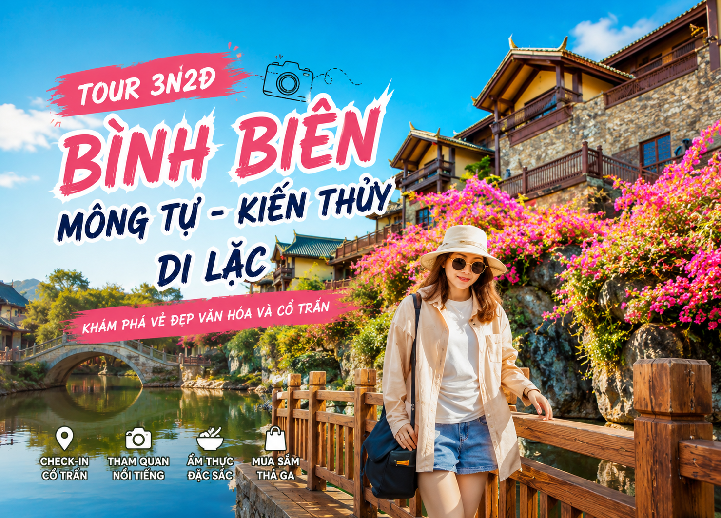 Tour Bình Biên - Mông Tự - Kiến Thủy - Di Lặc 3N2Đ Tour Bình Biên - Mông Tự - Kiến Thủy - Di Lặc 3N2Đ