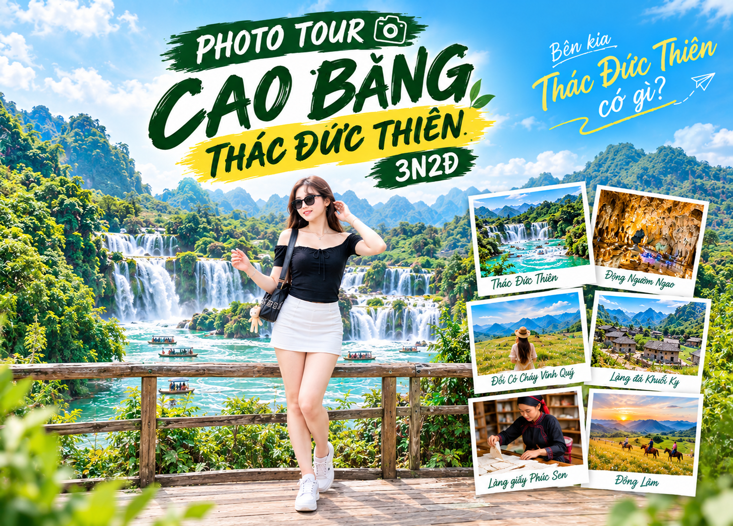 Photo tour Cao Bằng - Thác Đức Thiên – Đồng Lâm 3N2Đ Photo tour Cao Bằng - Thác Đức Thiên – Đồng Lâm 3N2Đ